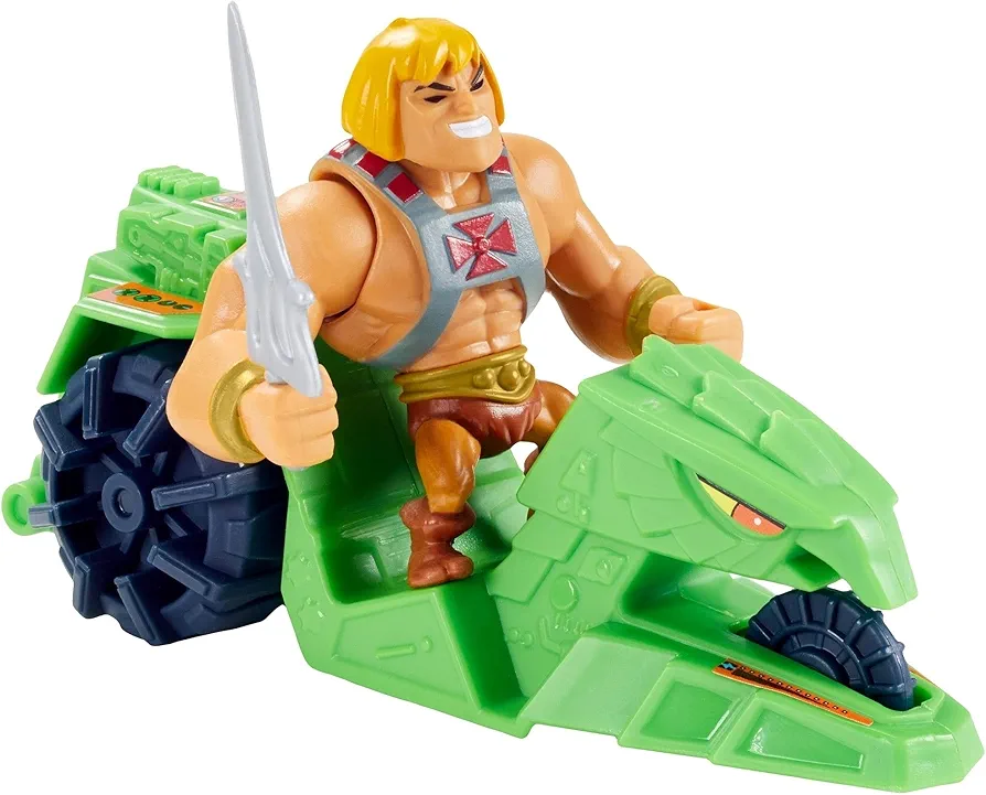 Masters of the Universe Eternia Minis Vehicle or Creature with Mini Figure, 2-in Character for Storytelling Play and Display, Gift for MOTU Fans Ages 6 Years and Older