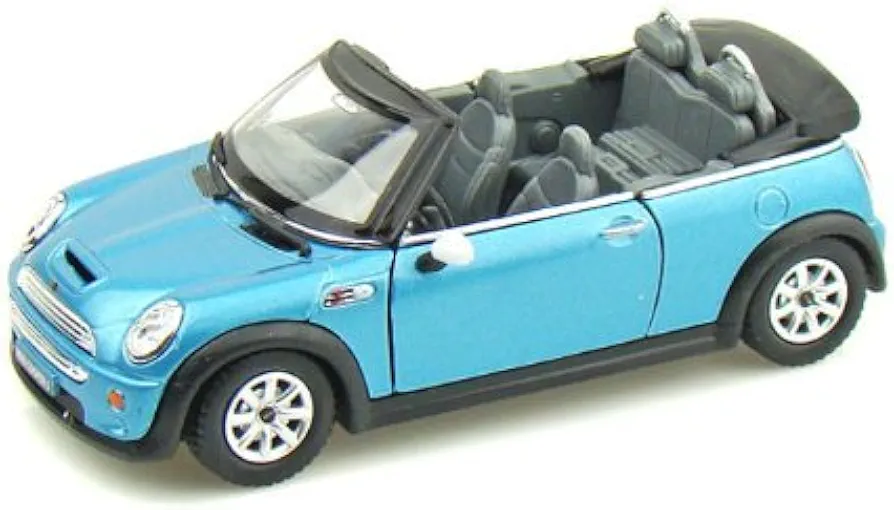 Kinsmart Mini Cooper S Convertible 1/28 Blue