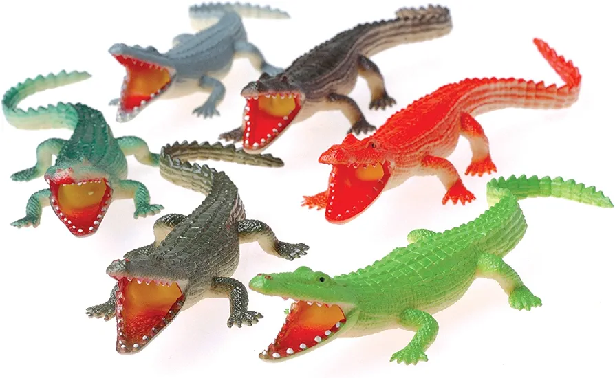 U.S. Toy Toy Crocodiles/6 in. (UST2381)