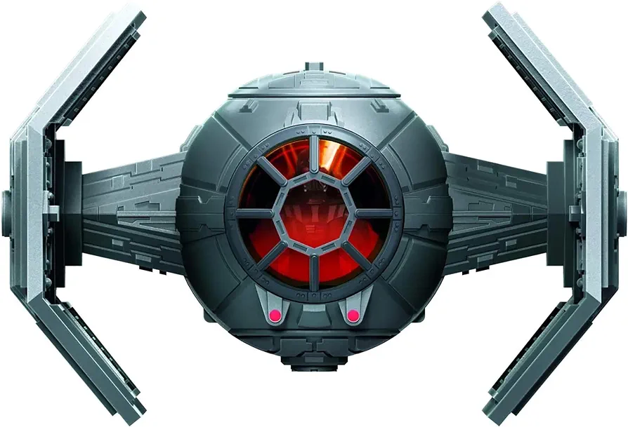 STAR WARS Mission Fleet Stellar Class Darth Vader TIE Advanced 2.5-Inch-Scale Figure and Vehicle, Toys for Kids Ages 4 and Up (E95985X1)