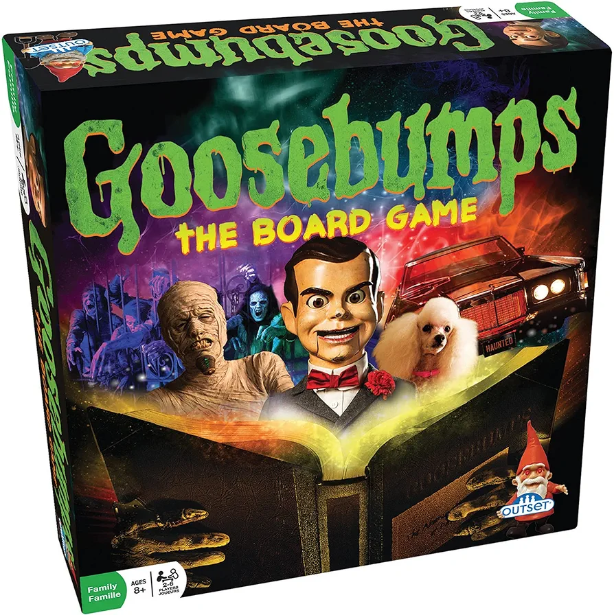 Goosebumps The Board Game - Family Board Game - Based on Books and Movie - Easy and Entertaining to Play - for 2-6 Players - Ages 8 and up