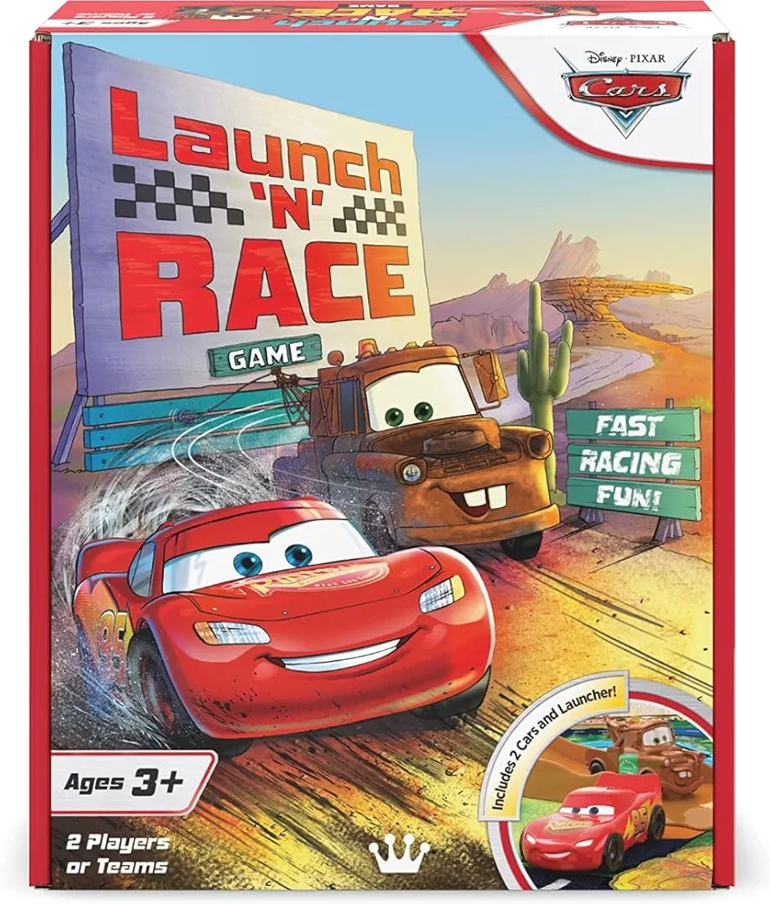 Funko Disney/Pixar Cars Launch ‘N’ Race Game for 2 or More Players Ages 3 and Up