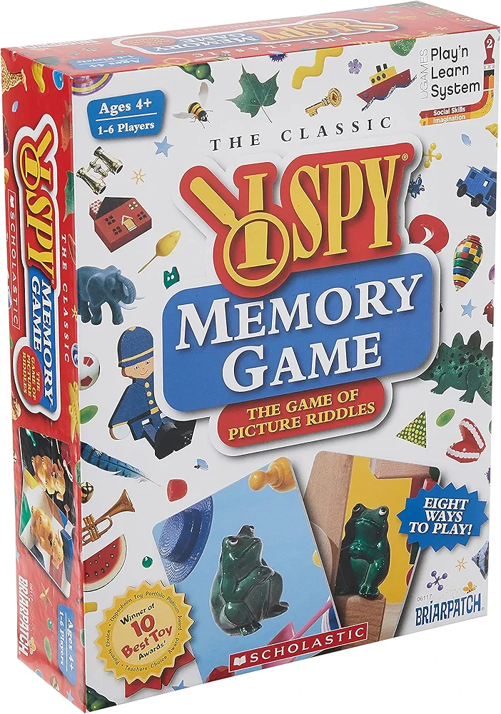 Briarpatch | I Spy Memory Game, Classic Preschool Game of Picture Riddles, Ages 4+