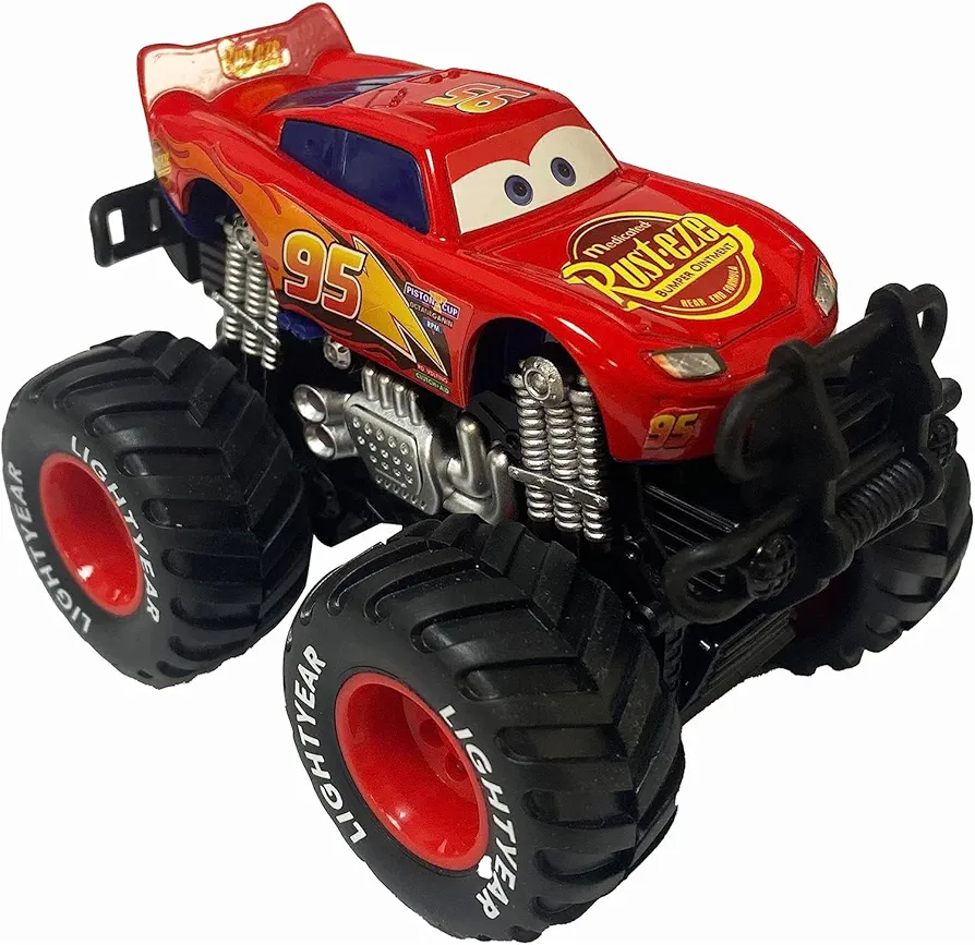 Movie Car Toy Big Wheel McQueen 1:55 Scale Die-Casting Car Metal Alloy Boy Kid Toy