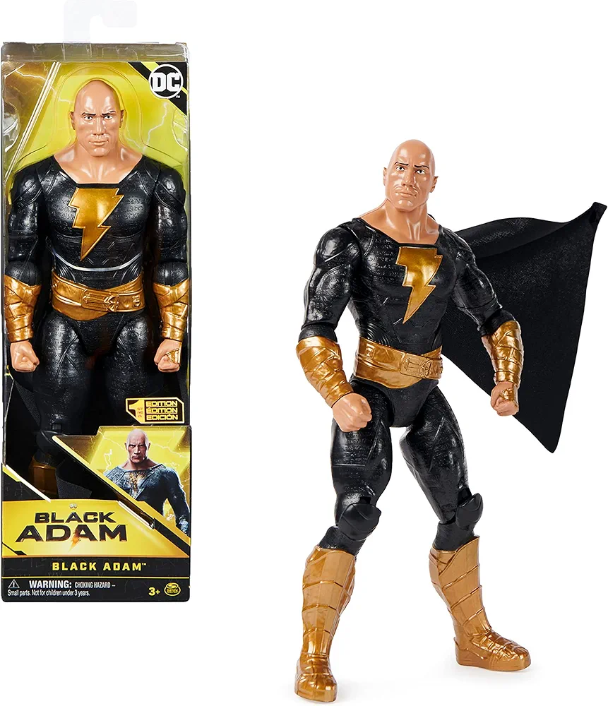 DC Comics, Black Adam Movie 12-inch Action Figure, Collectible Kids Toys for Boys and Girls Ages 3 and Up