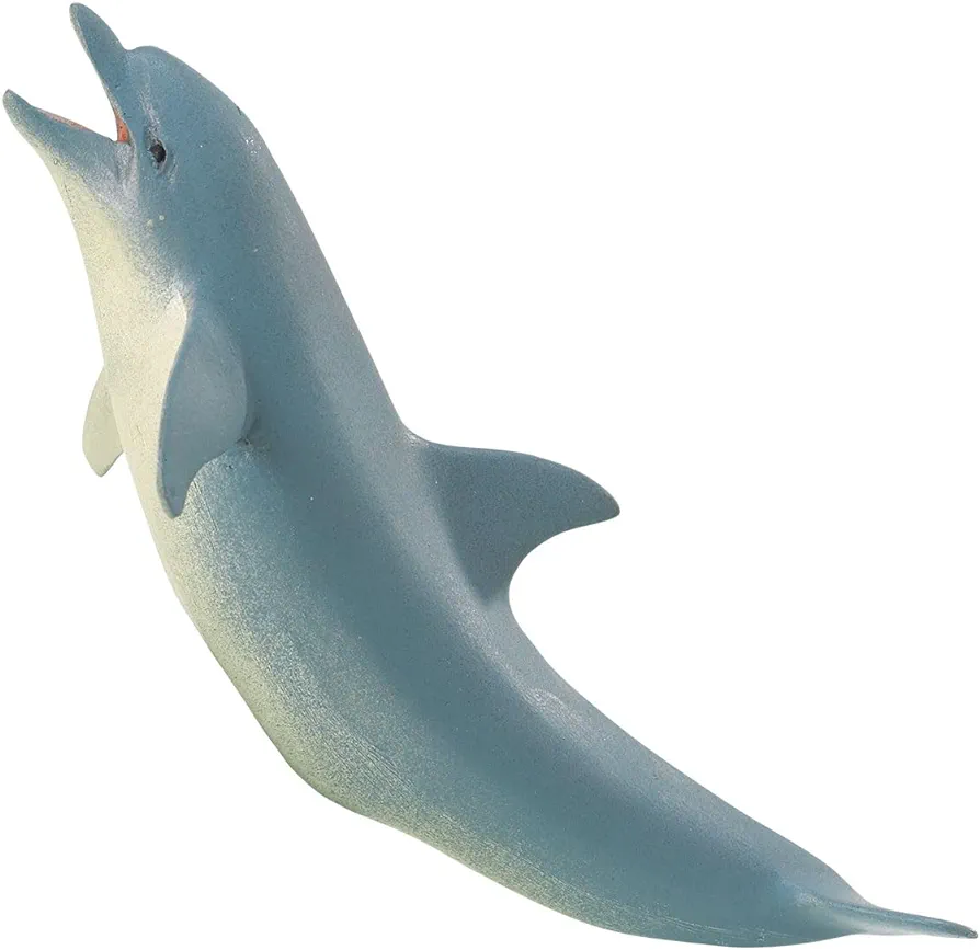 Safari Ltd. Bottlenose Dolphin Figurine - Detailed 5" Plastic Model Figure - Fun Educational Play Toy for Boys, Girls & Kids Ages 3+