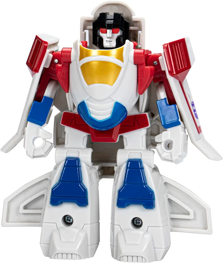 Transformers Classic Heroes Team Starscream Preschool Toy, 4.5-Inch Action Figure, for Kids Ages 3 and Up