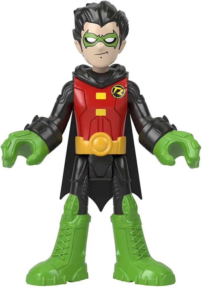 Replacement Part for Imaginext Super-Friends Playset - HML03 ~ Replacement Poseable Batman's Sidekick Robin Figure