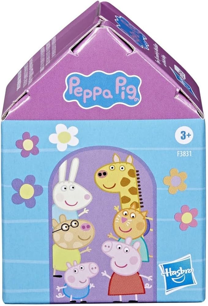 Peppa Pig Peppa’s Club Clubhouse Surprise, Unboxing Preschool Toy, 1 of 12 Surprise Figures to Collect, for Ages 3 and Up