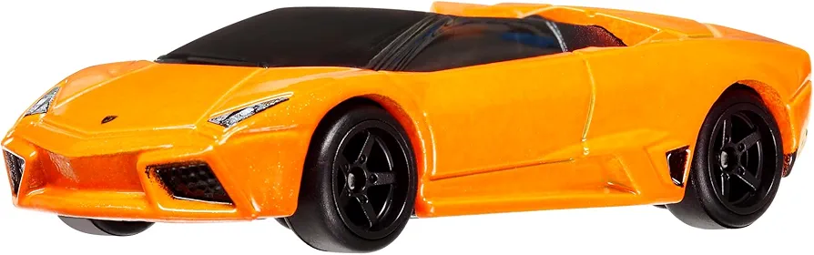 Hot Wheels Premium Car Culture Circuit Legends Toy Vehicle, 1:64 Scale Die-Cast Lamborghini Reventon Roadster for Collectors, Real Riders, Metal/Metal