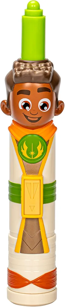 STAR WARS Young Jedi Adventures Kai Brightstar Green Electronic Lightsaber, Toys, Preschool Toys for 3 Year Old Boys & Girls (Amazon Exclusive)