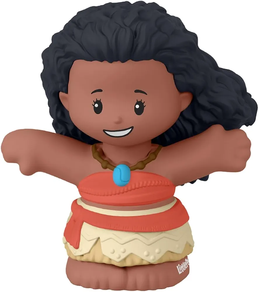 Replacement Part for Fisher-Price Little-People Princess Playset - HPL23 ~ Replacement Princess Moana Figure ~ Inspired by Disney Princess Characters