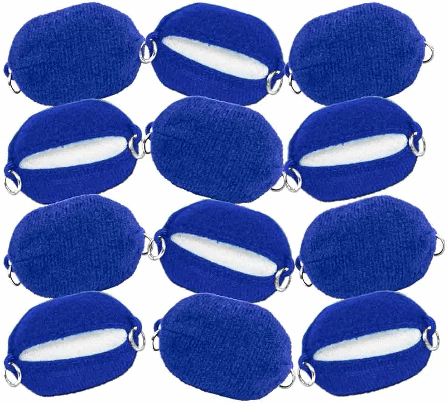 Figures Toy Company Set of 12 Blue Cloth Turnbuckles Wrestling Ring