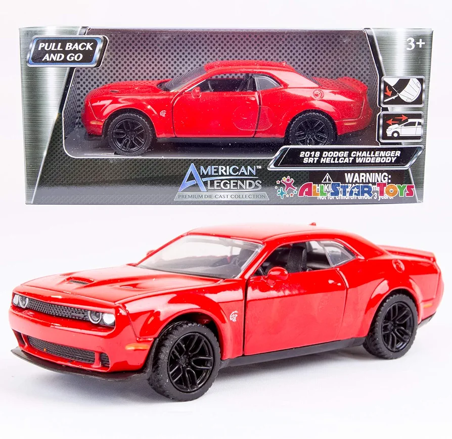 American Legends ( RED 2018 Dodge Challenger Hellcat Widebody