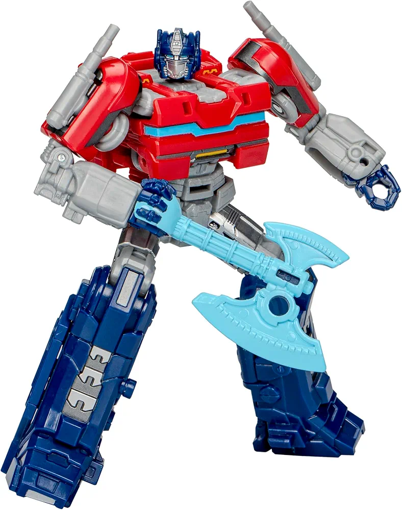 Transformers One Prime Changer Optimus Prime (Orion Pax) 5-Inch Robot Action Figure, Interactive Toys for Boys and Girls Ages 6 and Up