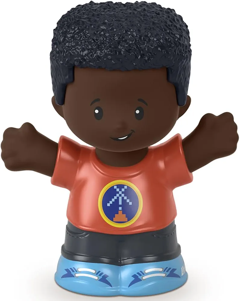 Replacement Part for Fisher-Price Little People Playset HBW67 - Replacement African-American Video Game Player Figure