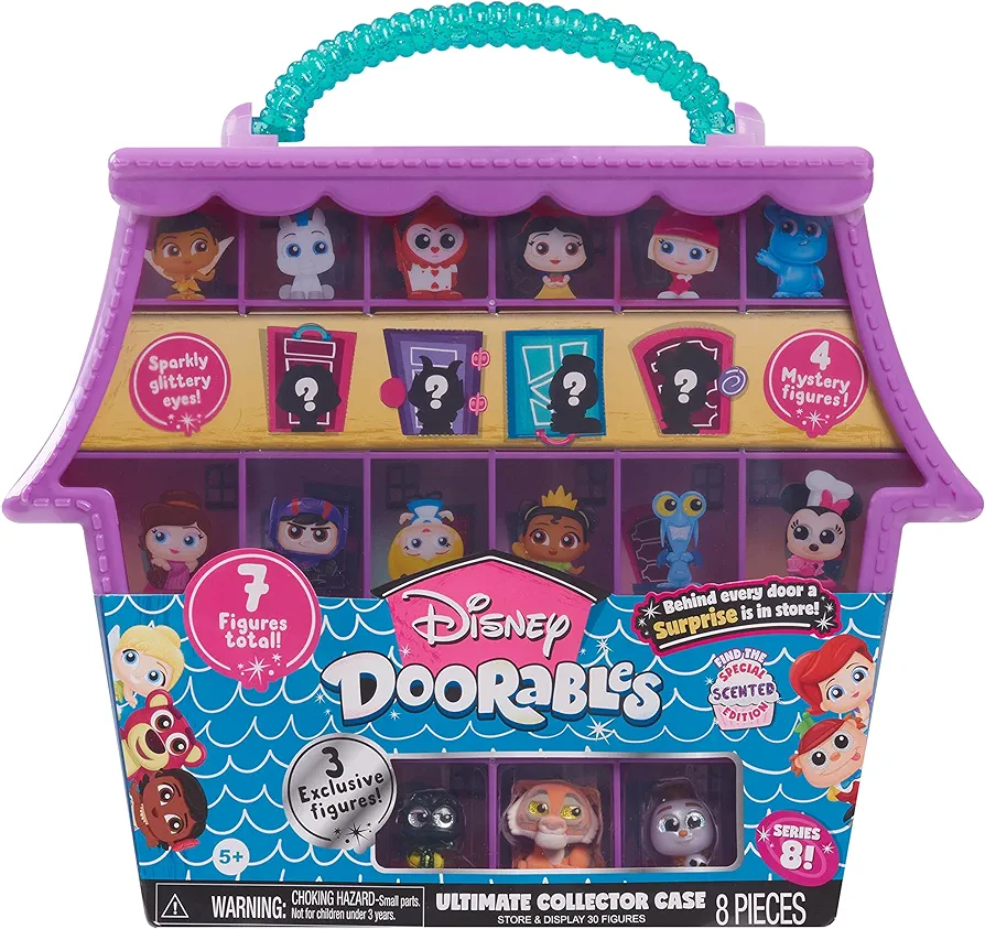 Disney Doorables Ultimate Collector’s Case Series 7, Officially Licensed Kids Toys for Ages 5 Up, Amazon Exclusive