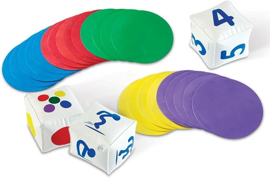 Learning Resources Ready, Set, Move! Classroom Activity Set, Classroom Game, Student Activities, 28 Piece Set, Ages 4+