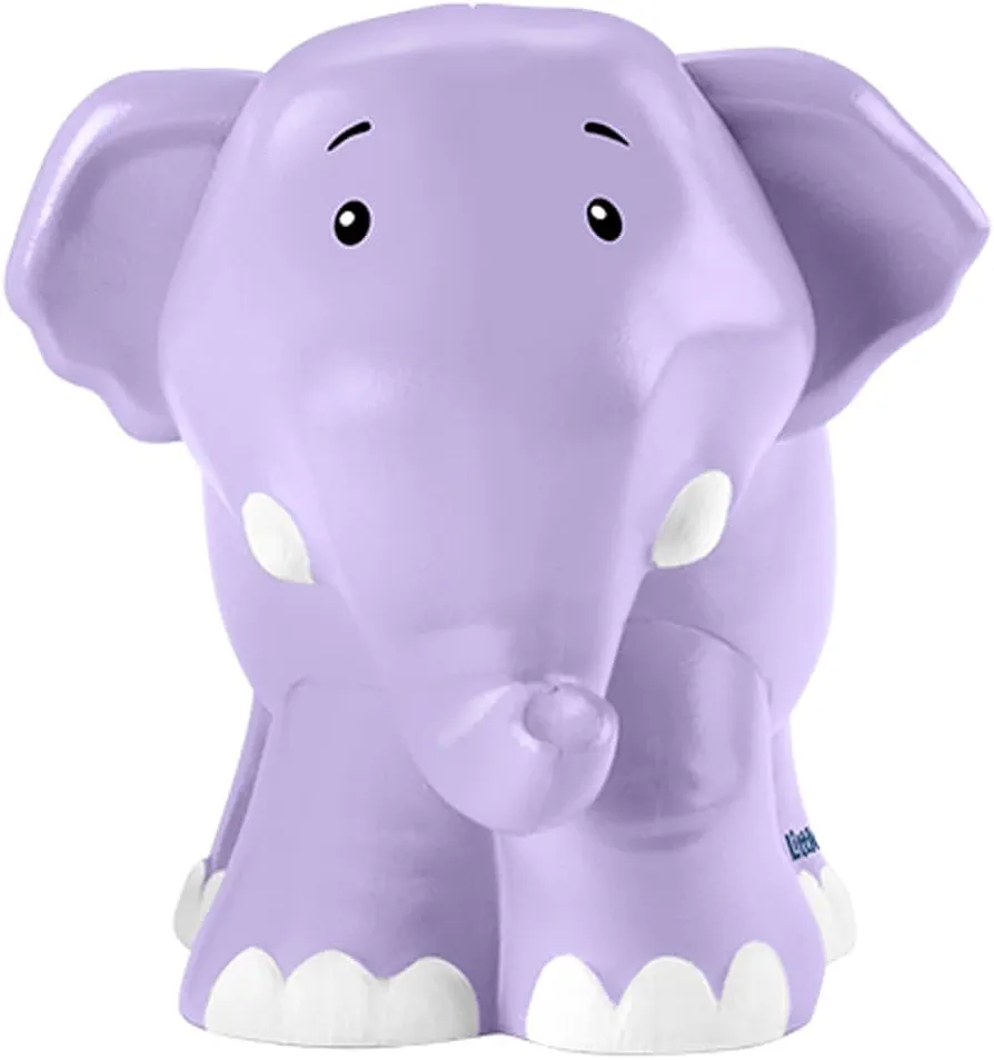 Replacement Part for Fisher-Price Little People Noah's Ark Playset - HNG03 ~ Replacement Purple Elephant Figure ~ Works with Other Sets Too ~ Children's Bible Story Playset Figure