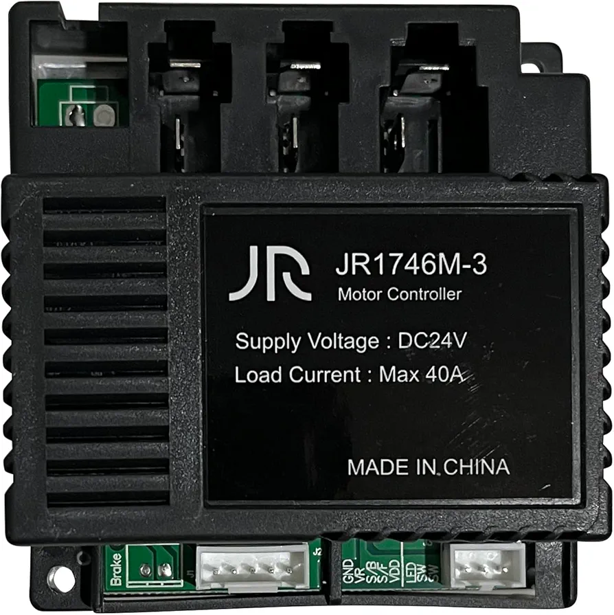 JR1746M-3 Control Box Receiver Match 2.4G Bluetooth Remote Control, Mainboard Motherboad Accessories Kids Ride On Car Circuit Board Replacement Parts