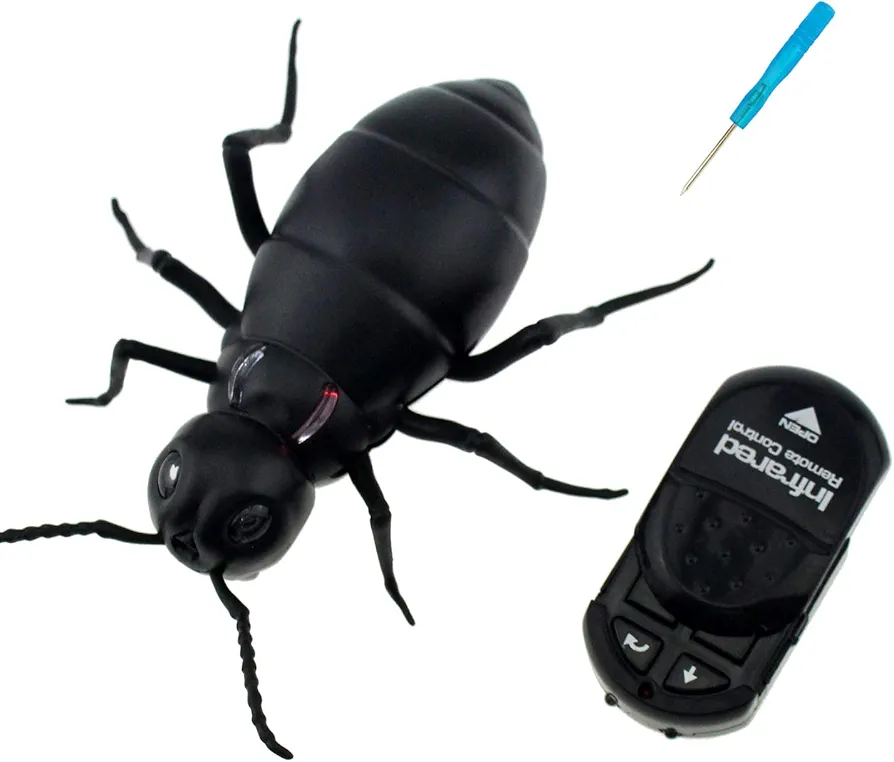 Tipmant Remote Control Ants RC Car Vehicle Animal Electric Insect Kids Toy for Birthday Christmas