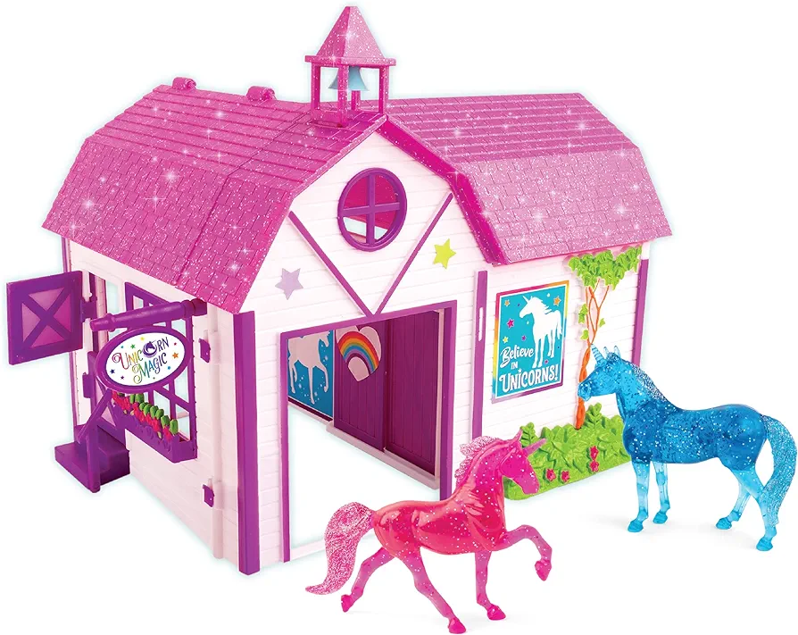 Breyer Unicorn Magic Sparkle Playset 59220, Multicolor, 00