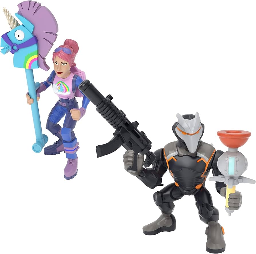 Fortnite Battle Royale Collection: Omega & Brite Bomber - 2 Pack of Action Figures