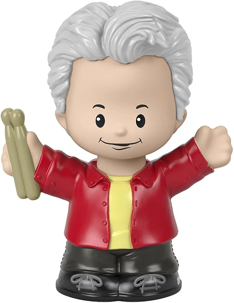 Replacement Part for Fisher-Price Little People Collector's Playset - GTM03 ~ Inspired by Rock 'n Roll Group The Rolling Stones Replacement Drummer Charlie Watts Figure