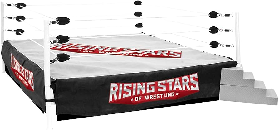 Rising Stars of Wrestling Ring for Wrestling Action Figures