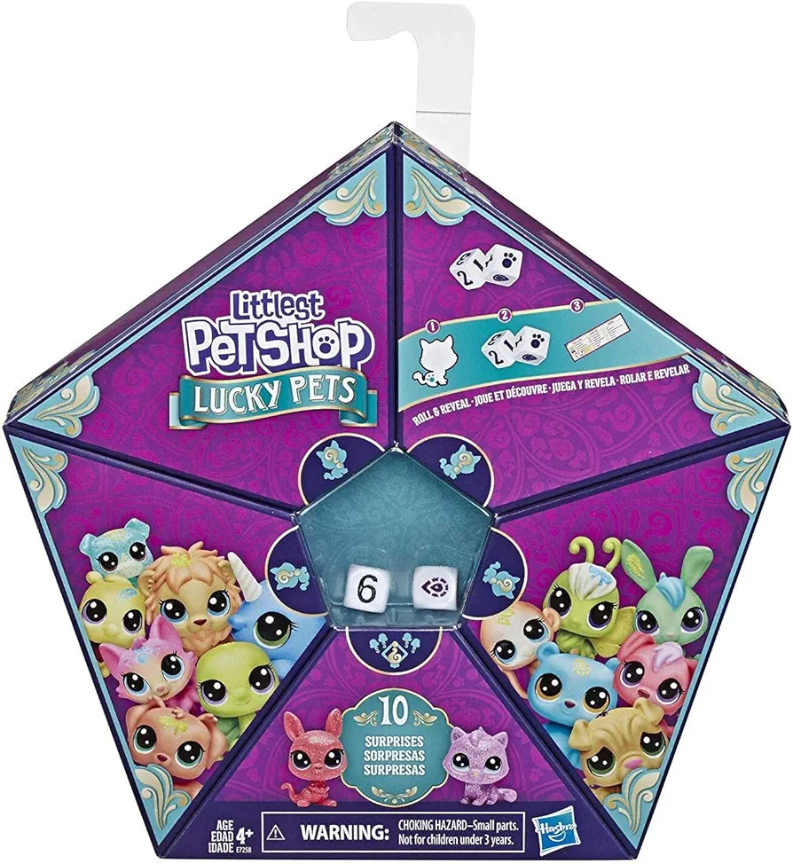 Littlest Pet Shop Lucky Pets Fortune Crew Surprise Pet Toy, 150+ to Collect, Ages 4 & Up