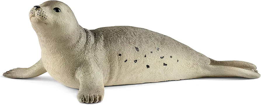 Schleich Wild Life, Realistic Ocean and Marine Animal Toys for Boys and Girls, Seal Toy Figurine, Ages 3+, 1.6 inch