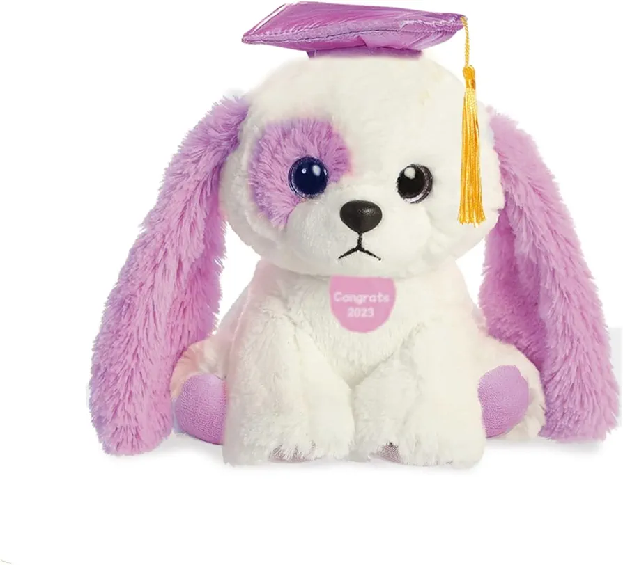 8 inches Puppy Stuffed Animal Plush Toy (Blue)