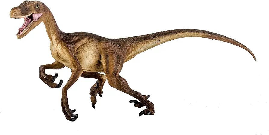 Safari Ltd. Velociraptor Figurine - Detailed 8.25" Dinosaur Figure - Educational Toy for Boys, Girls, and Kids Ages 3+