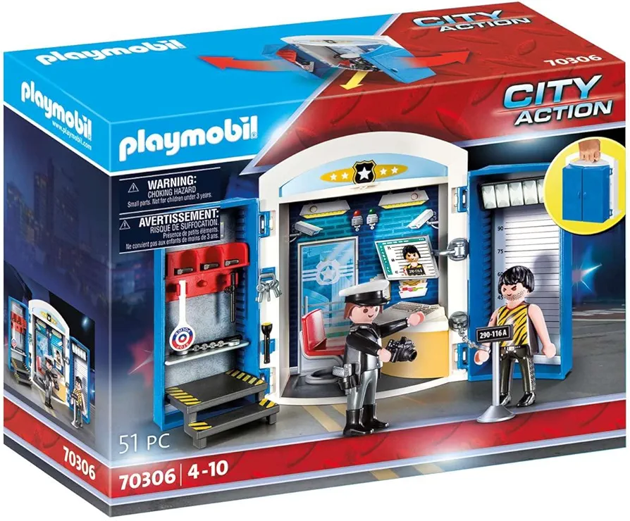 Playmobil Police Station Play Box