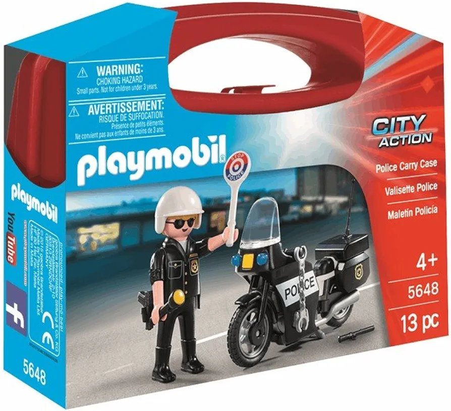 Playmobil Police Carry Case