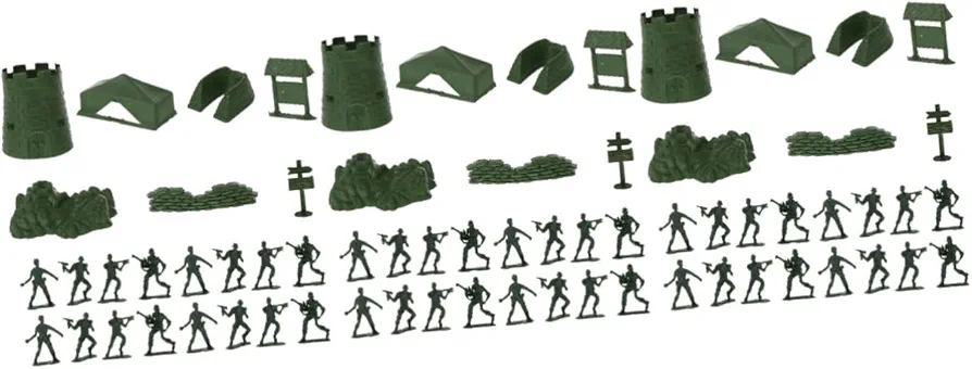 BESTOYARD 300 Pcs Soldier Model Kids Playset Mens Toys Toy for Kids Toys for Kids Action Figure Kidcraft Playset Soldier Molds Soldier Figurines Child Mini Plastic