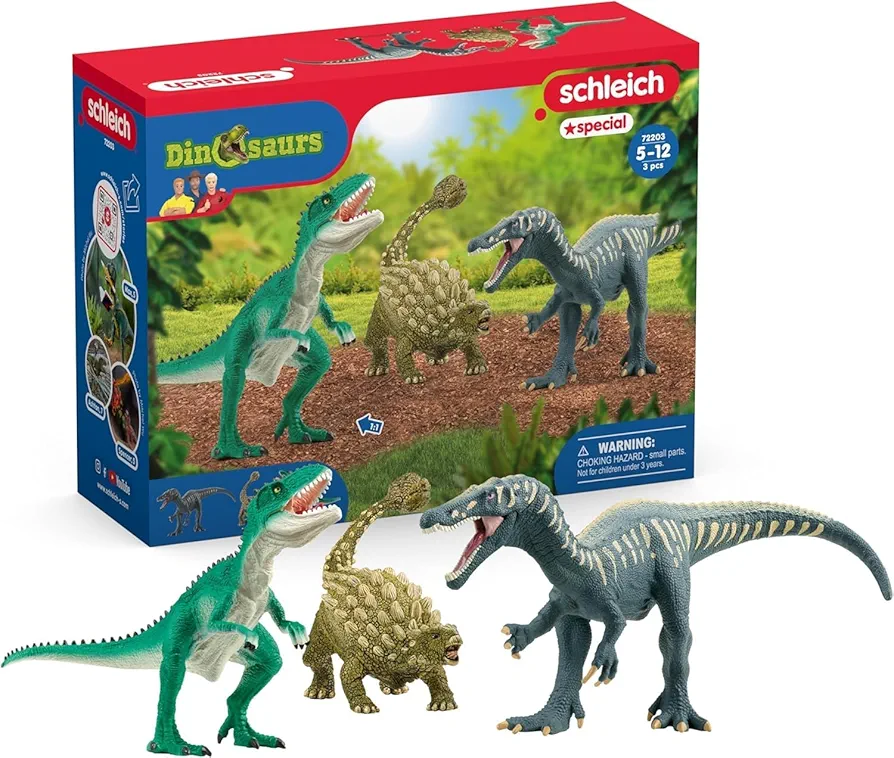 Schleich Attack of The Dinosaurs Trio