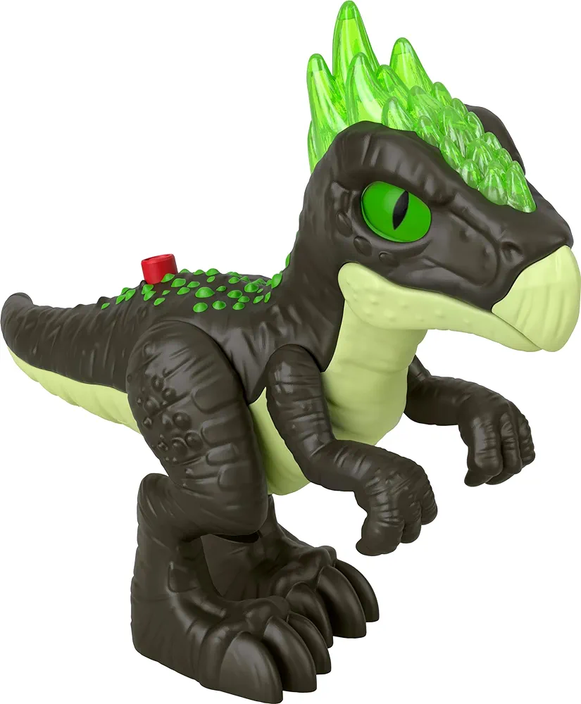 Fisher-Price Imaginext Jurassic World Dinosaur Toy Deluxe Dracorex XL 10-Inch with Lights & Sounds for Pretend Play Kids Ages 3+ Years