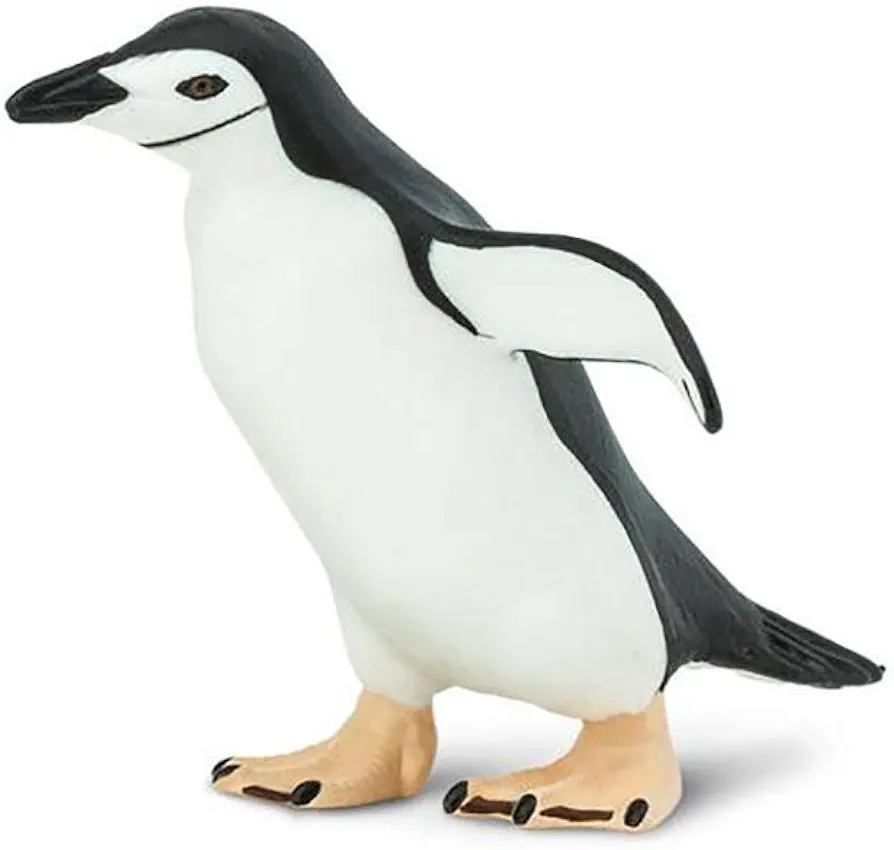 Safari Ltd. Chinstrap Penguin Figurine - Lifelike 2.93" Model Figure - Educational Toy for Boys, Girls, and Kids Ages 3+