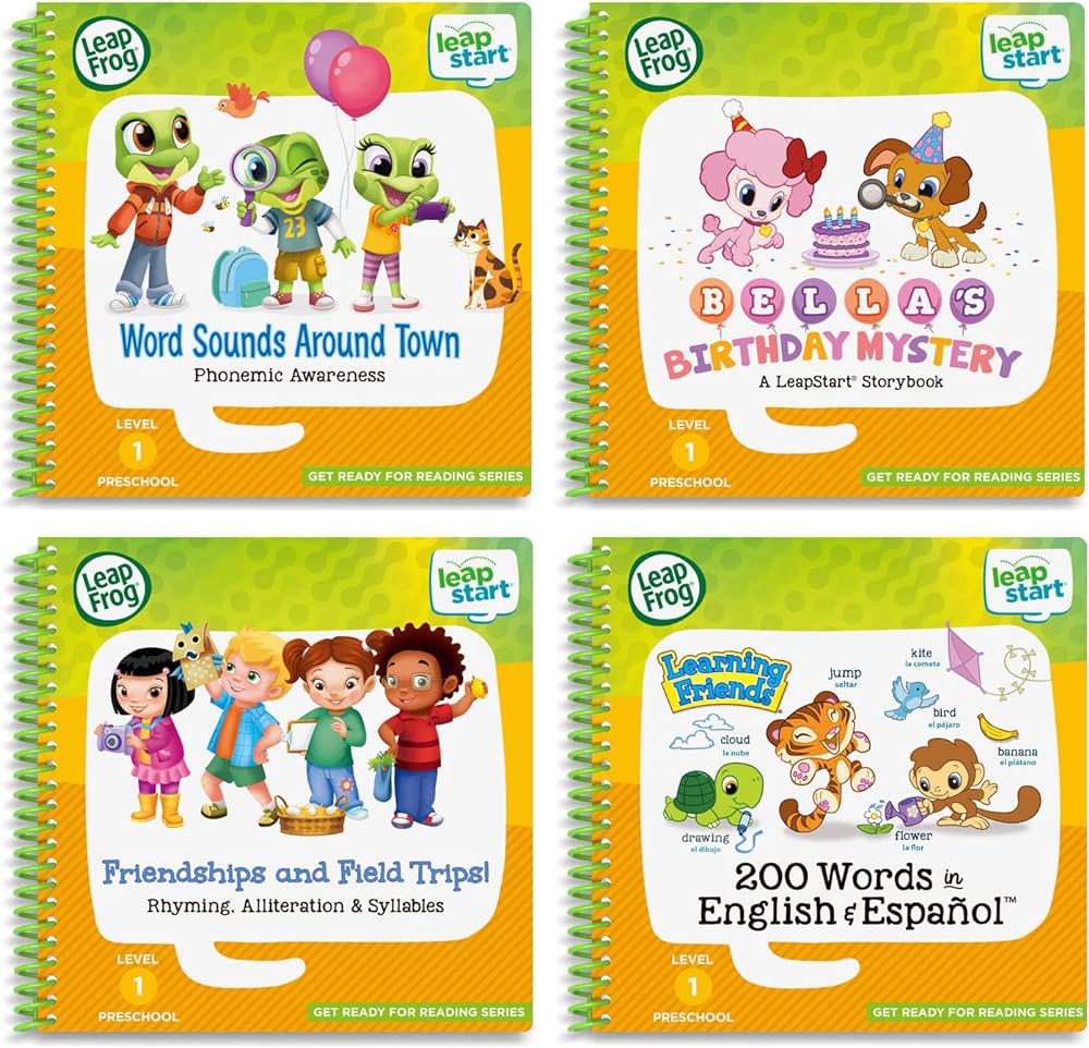 LeapFrog LeapStart Get Ready for Reading 4-Pack Book Set