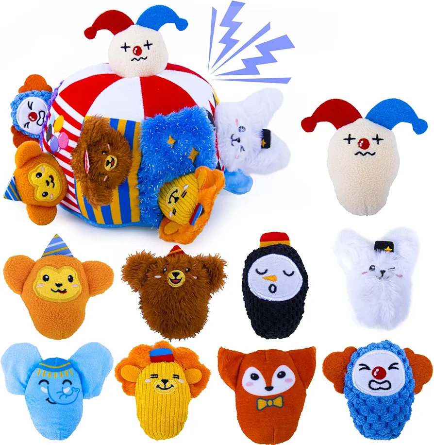 Bean Bag Game Sets, Sensory Bean Bag for Kids,Texture Sensory Beanbags,Sensory Toys for Autism,Animal Sensory Fine Motor Toys for Boys and Girls Circus Baby Preschool Learning Toy Set