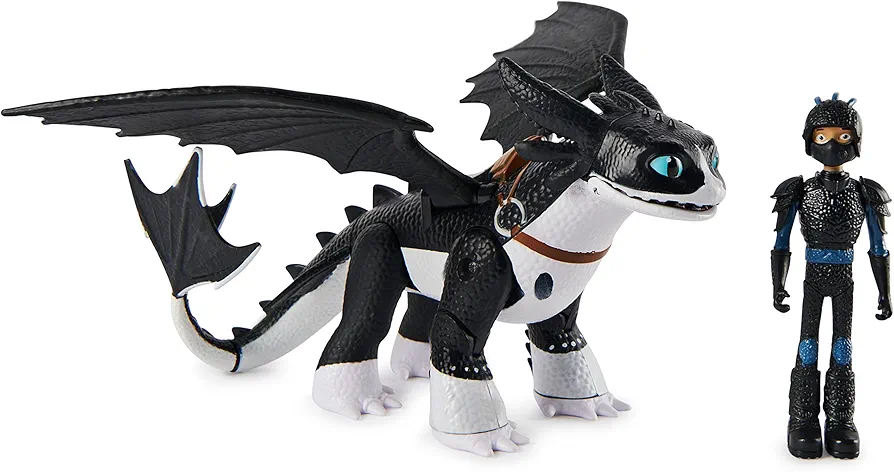 Dreamworks Dragons Adventure Set, Tom and Thunder Figures, The Nine Realms, Kids Toys for Age 4 and Up