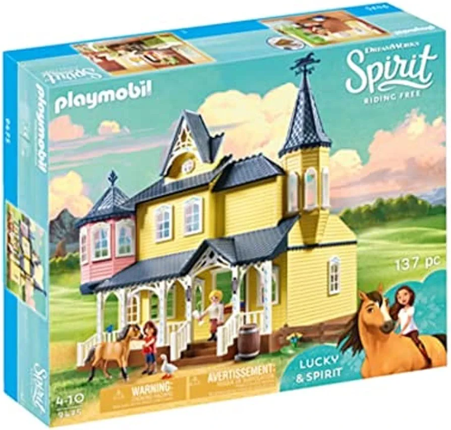 Playmobil DreamWorks Spirit Lucky's House Playset