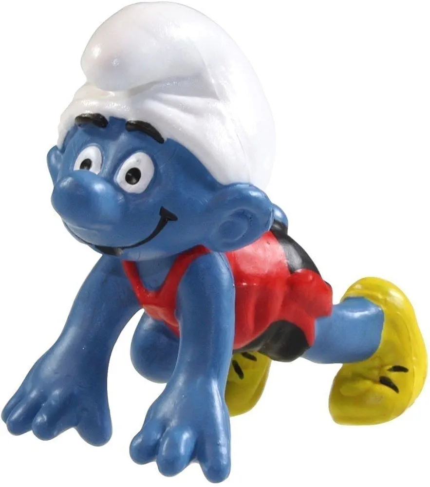 SCHLEICH The Smurfs Smurfs Figure Figure Sprinter Smurf 6 cm