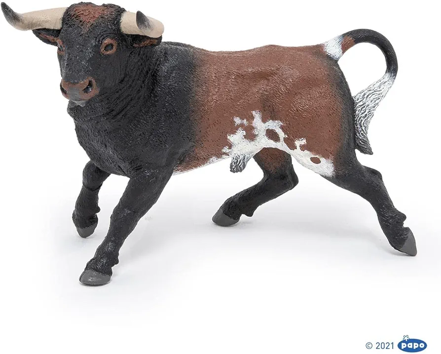 Papo 51183- Figure - Spanish Bull, Multicolor