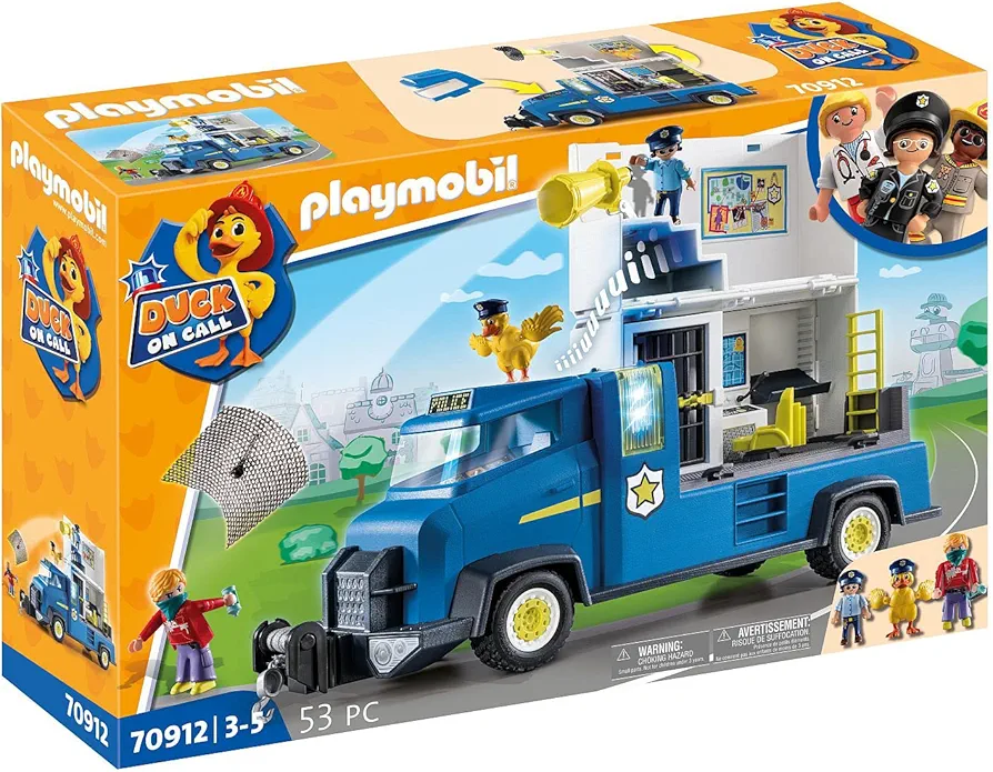 Playmobil Duck On Call - Police Truck