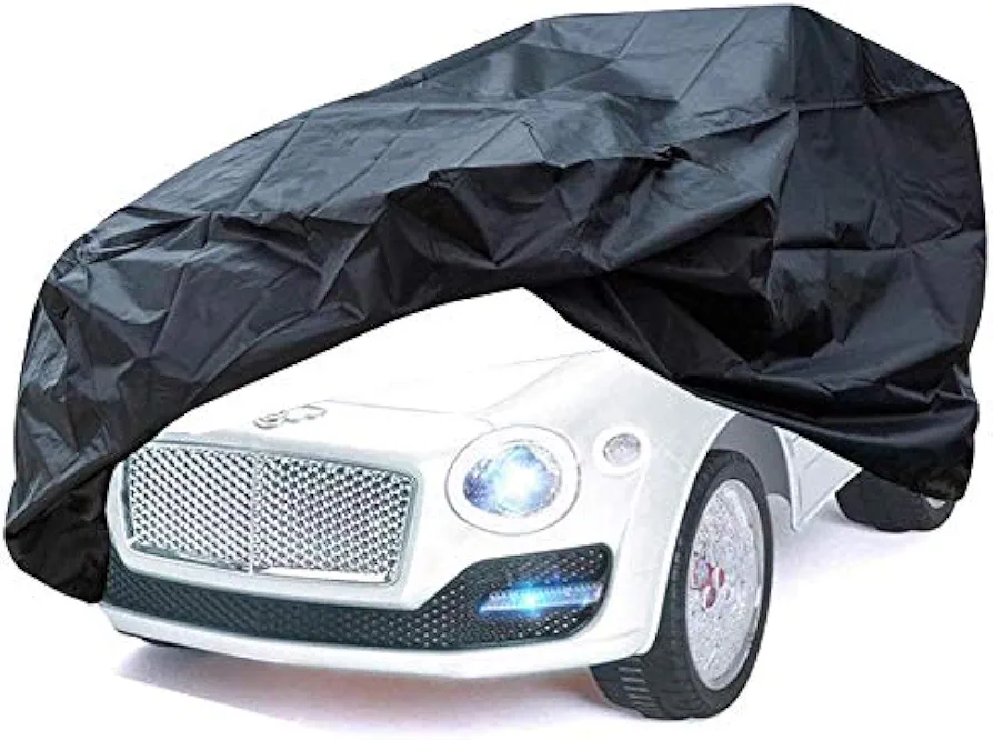 Kids Ride-On Toy Car Cover Outdoor Wrapper Resistant Protection for Children’s Electric Vehicles (Large)