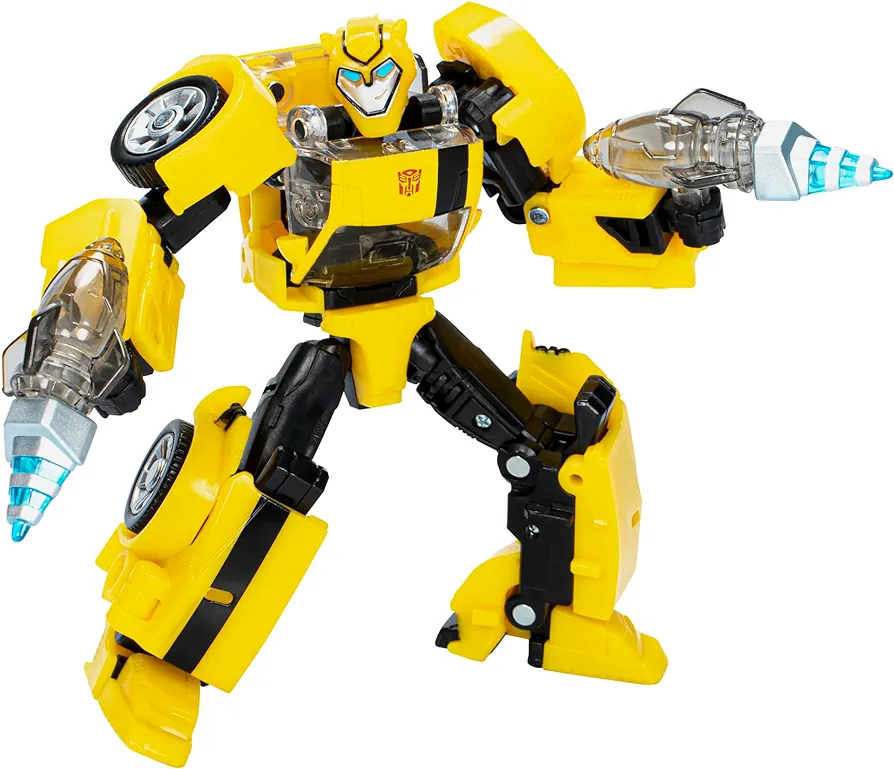 Transformers Legacy United Deluxe Class Animated Universe Bumblebee, 5.5-Inch Converting Action Figure, 8+