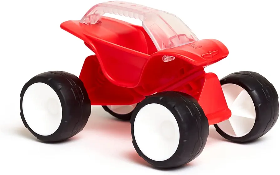 Hape Dune Buggy | Dirt Mini Sand Vehicle Car Toy for Kids, Red