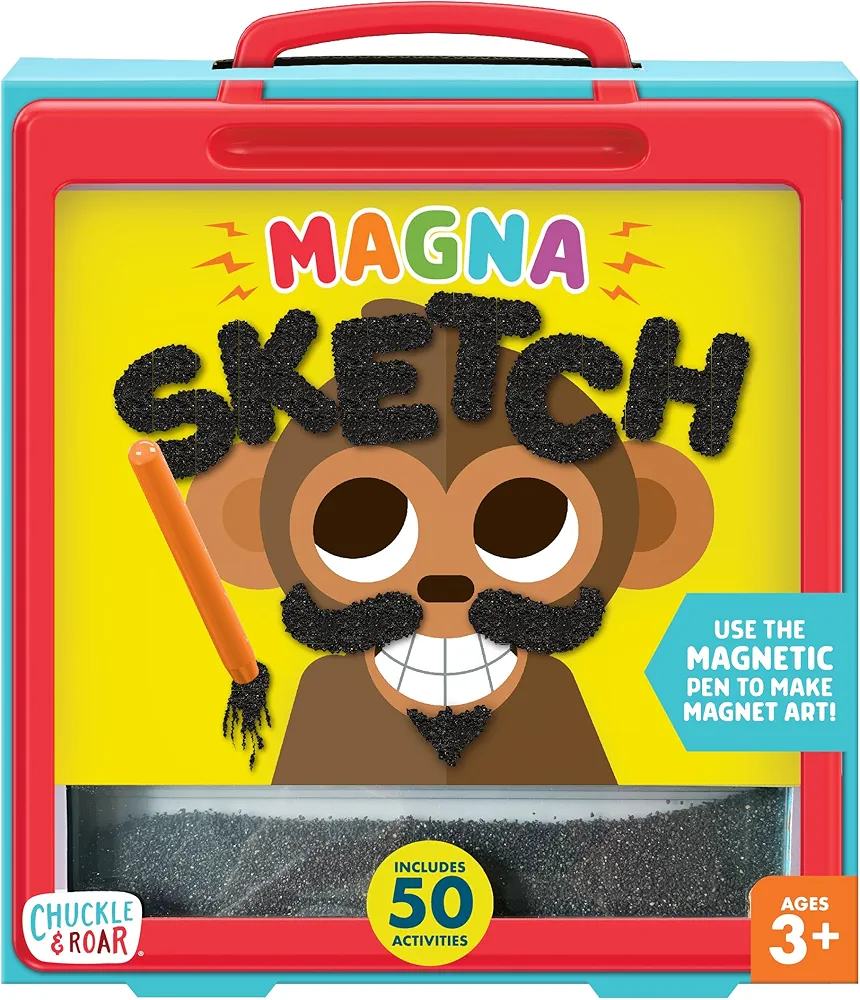 Chuckle & Roar - Magna Sketch - Great for Travel - Preschool Learning - Drawing Pad - Mess Free Arts and Crafts - Ages 3 and Up